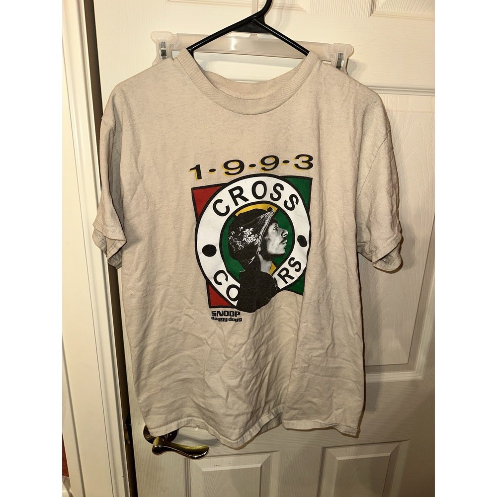 Hip Hop Royalty Mens Snoop Dog Cross Colors T Shirt Size Large